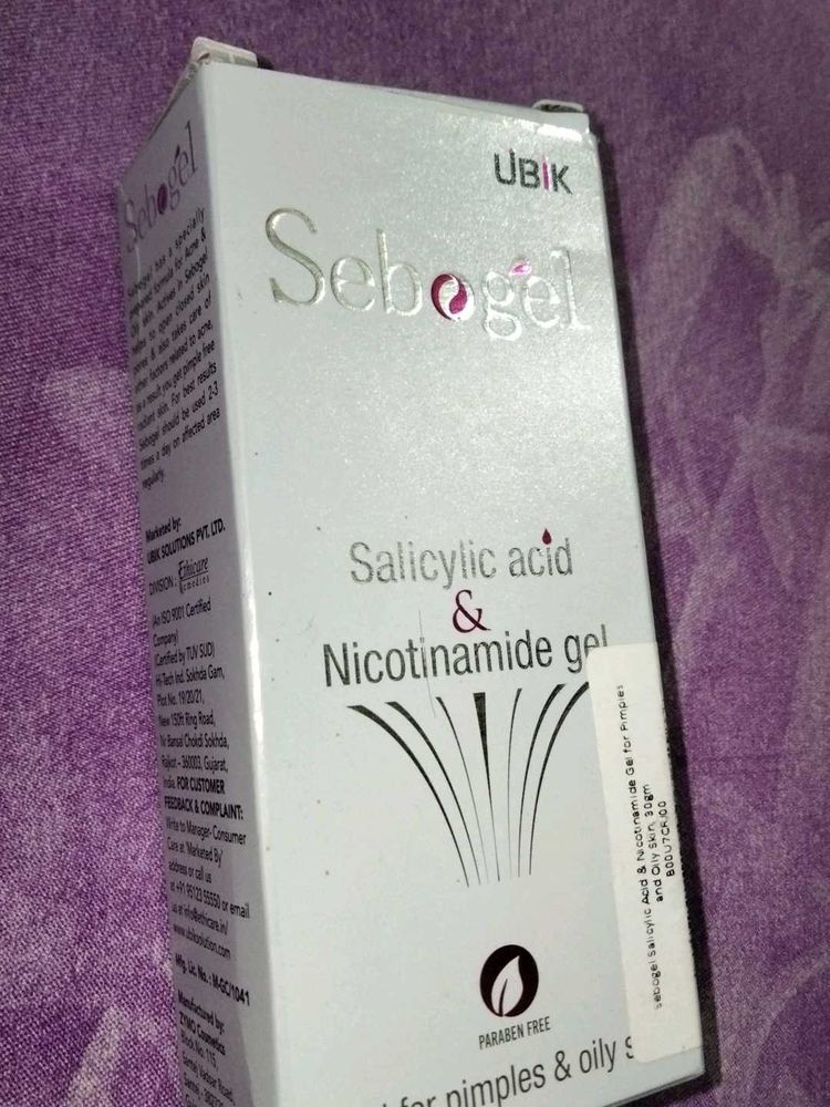 Sebogel For Pimples And Oiky Skin