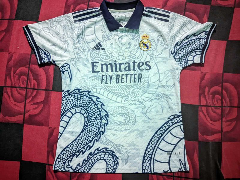 REAL MADRID DRAGON 🐉WHITE JERSEY