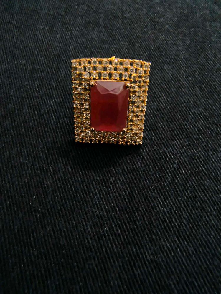 Vintage Ruby Authentic Ring