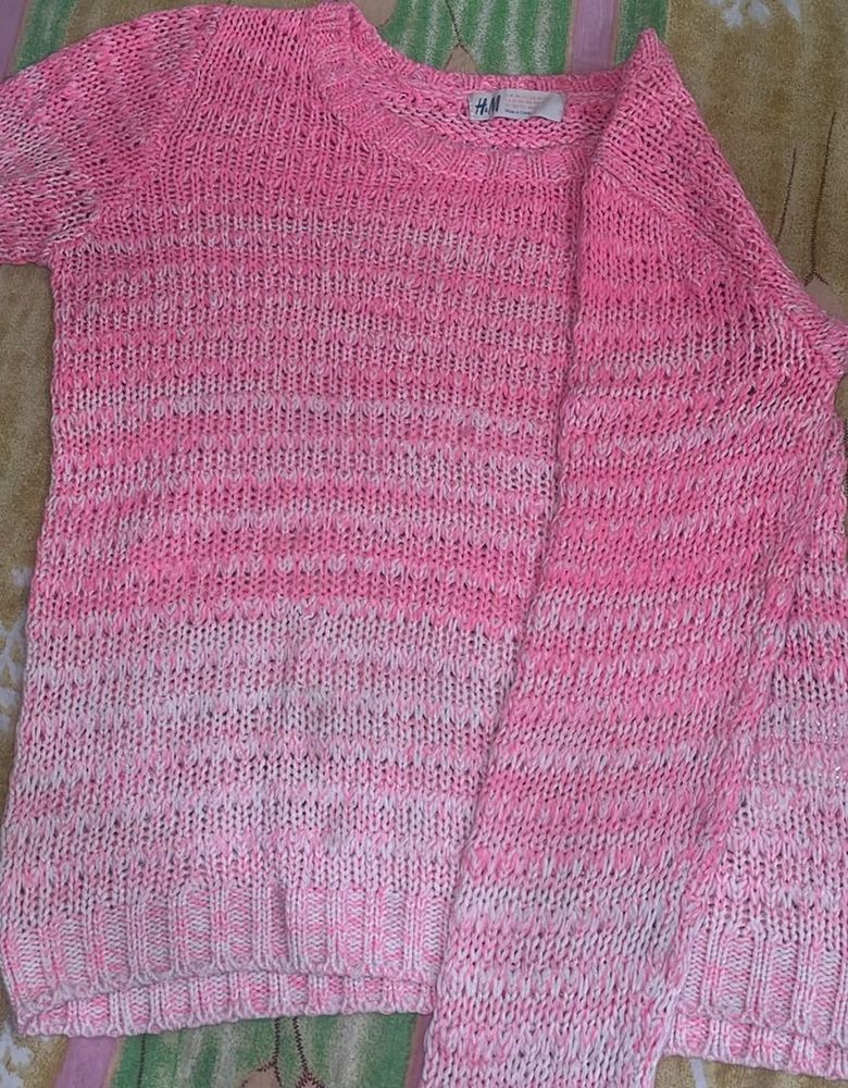 🎀Pink Knit long sleeves 🎀