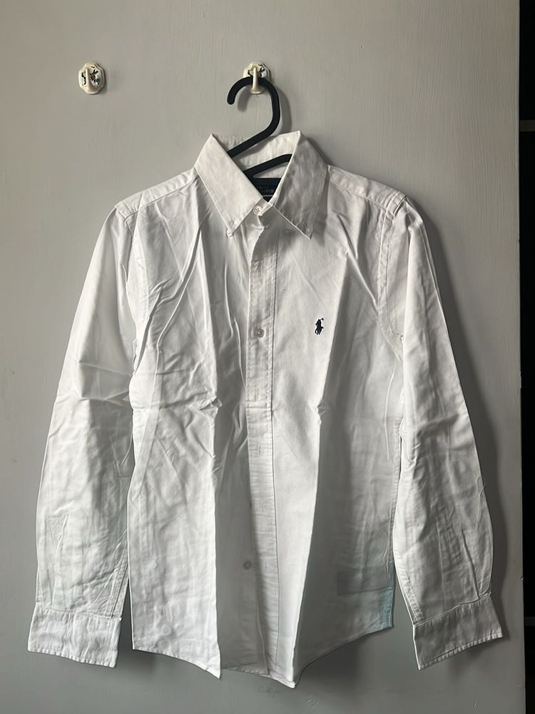 Polo Ralph Lauren White Oxford Shirt