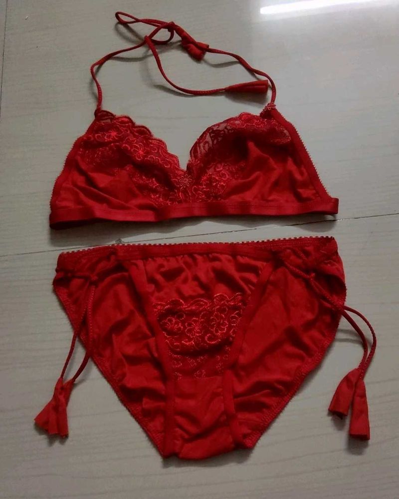 Hot Red Bikini Set