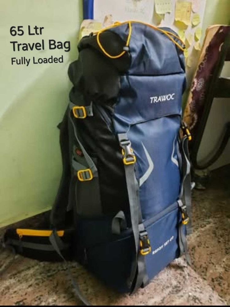 TRAWOC 65L Dynamite Travel Backpack | Minor Tear