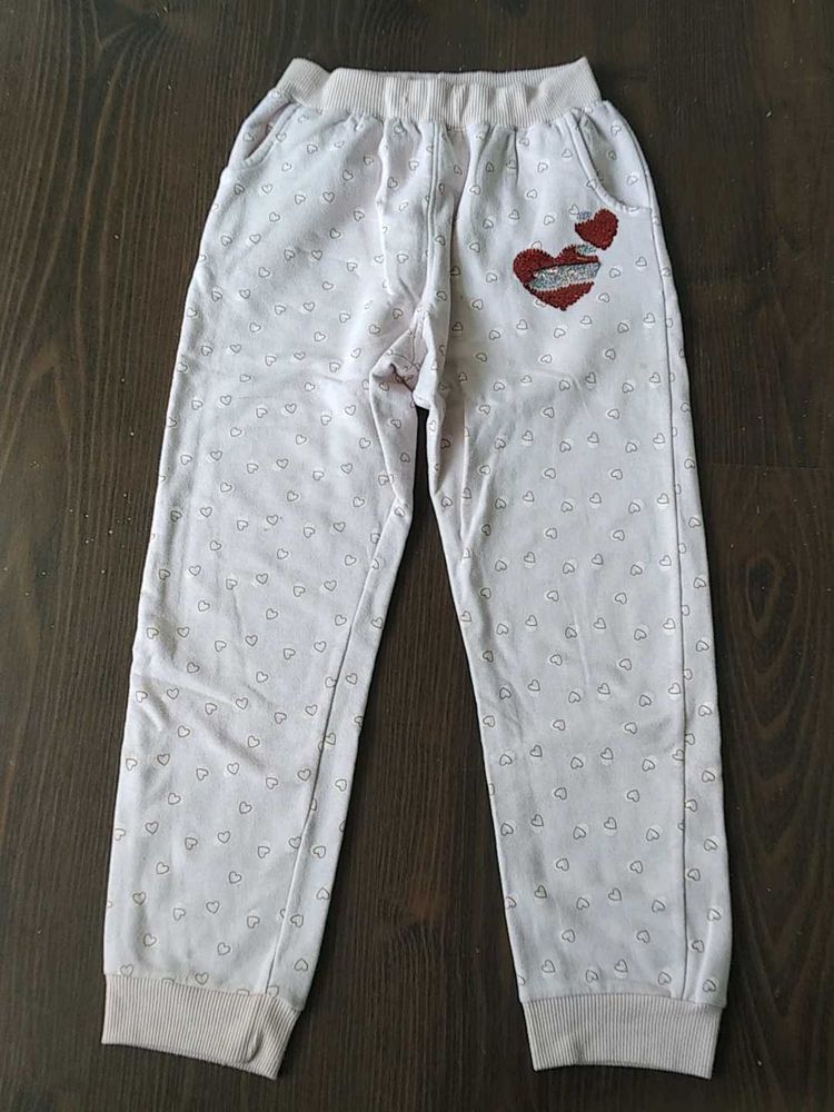 Heart Print Joggers