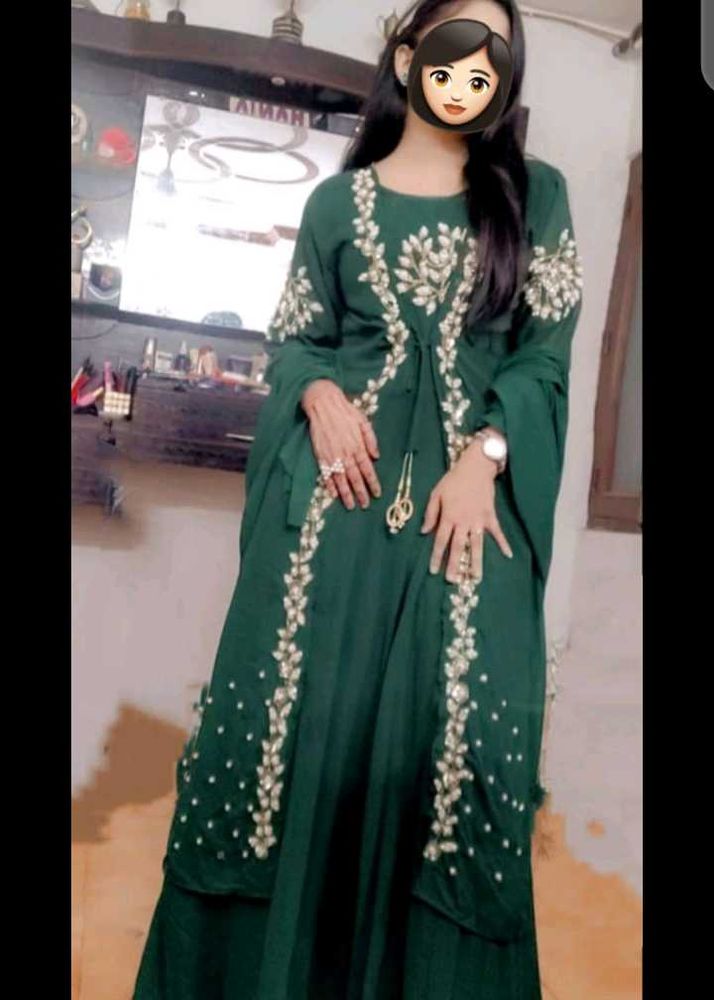 gown with shrug
