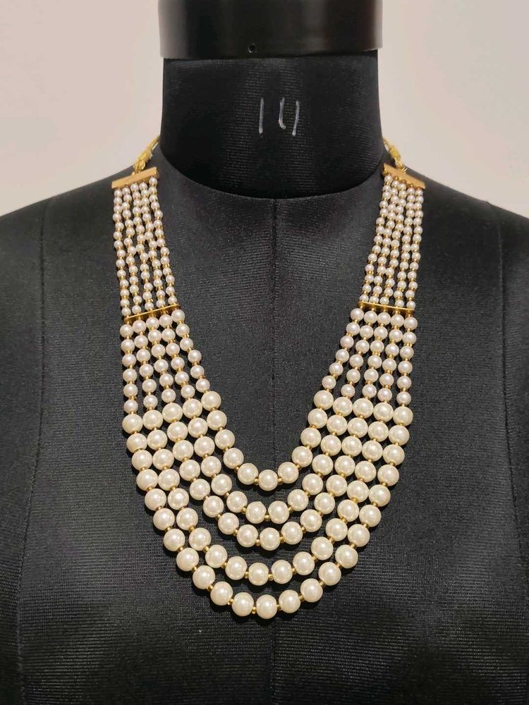 Layered Pearl Necklace