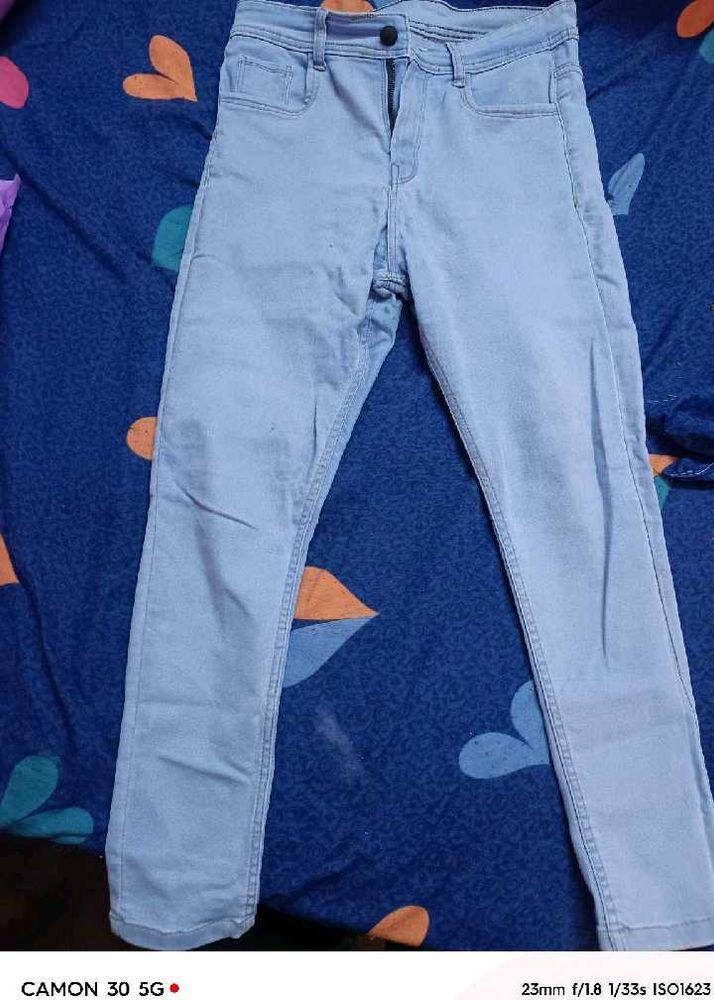 Light Wash Denim Jeans