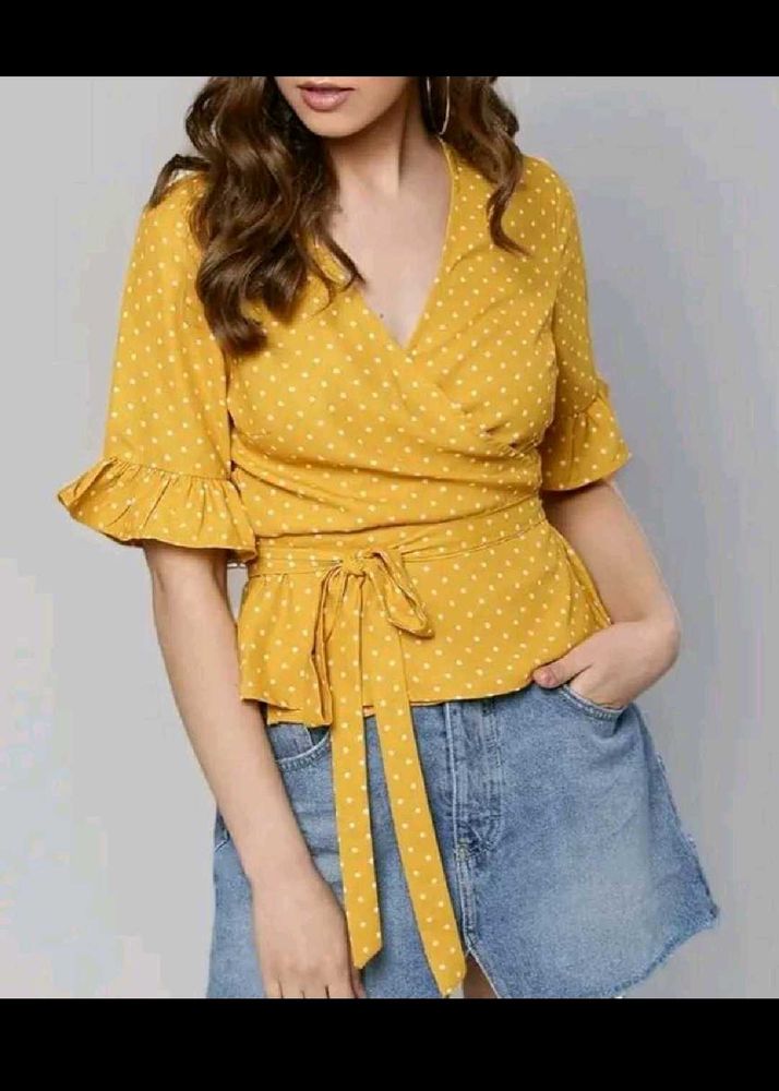 Harpa Mustard Yellow Top