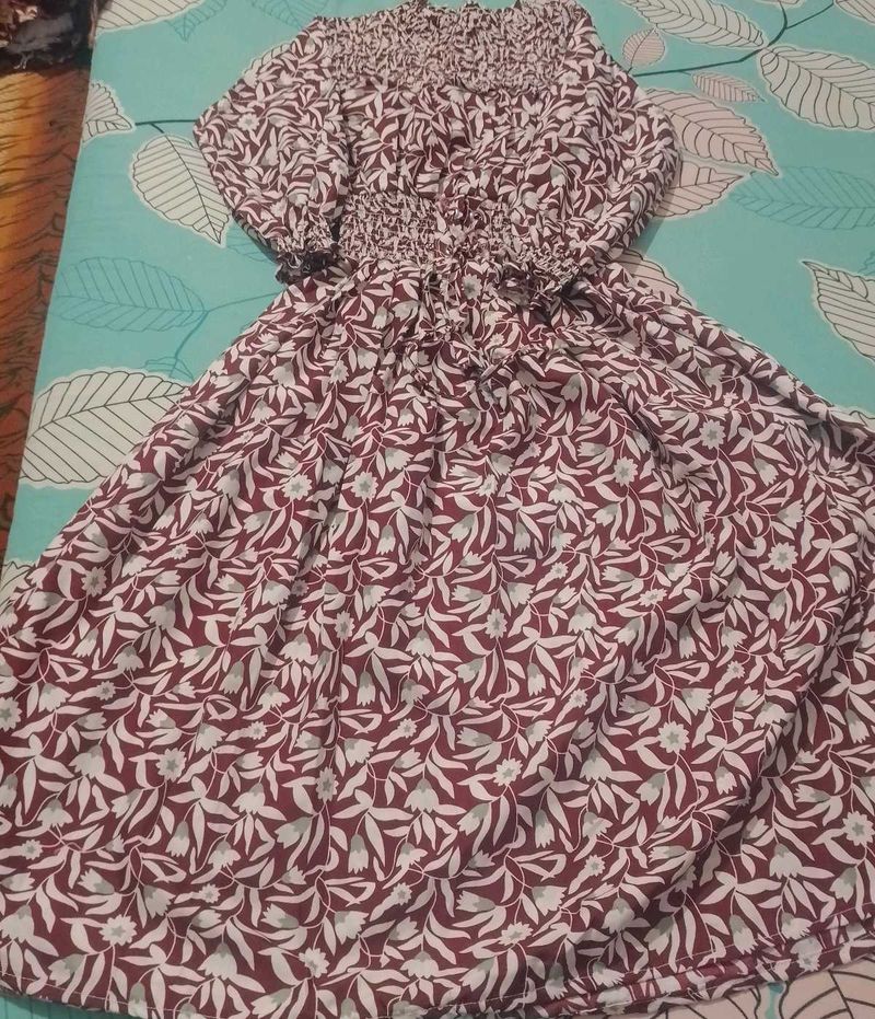 Floral Print Dress