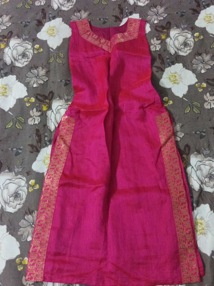 Pink Ethnic Kurta