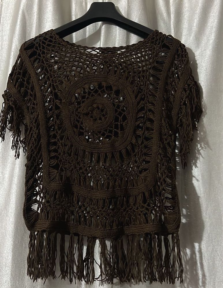 Crochet Fringe Top