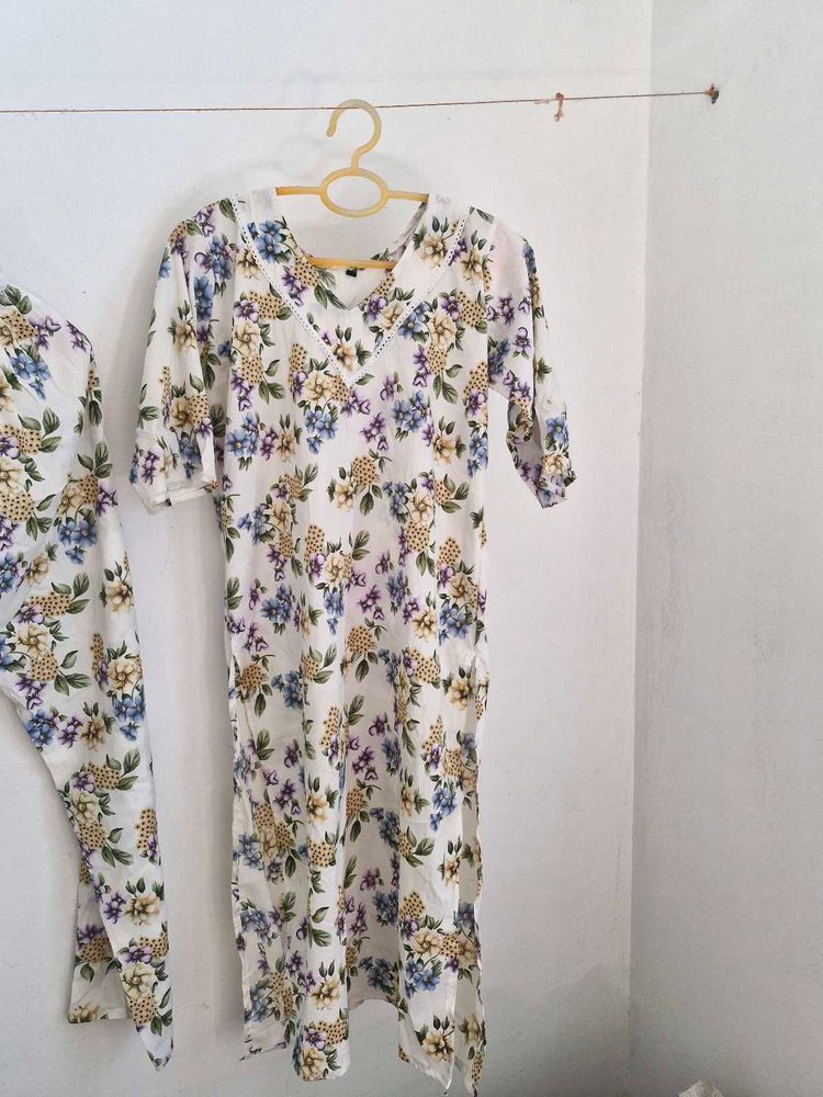 Floral Kurta Set