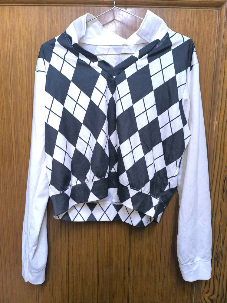 Argyle Pattern Top