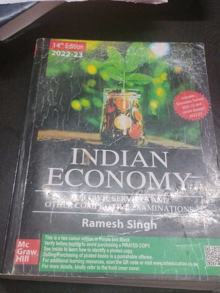Indian Economy With Freebie Book