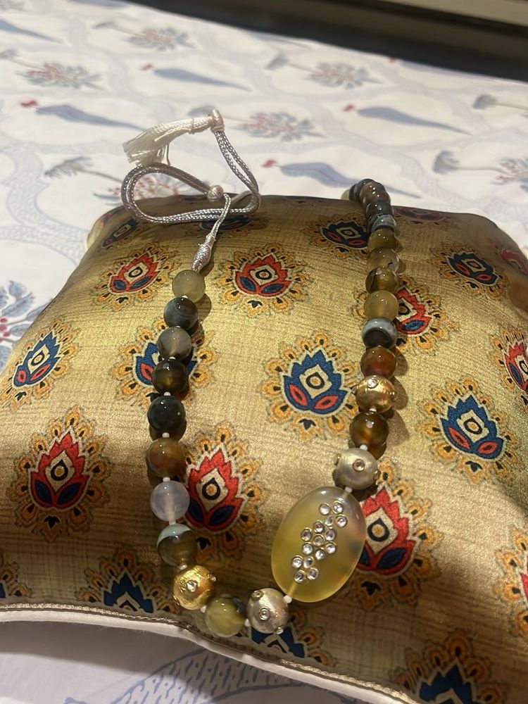 Beaded Statement Necklace