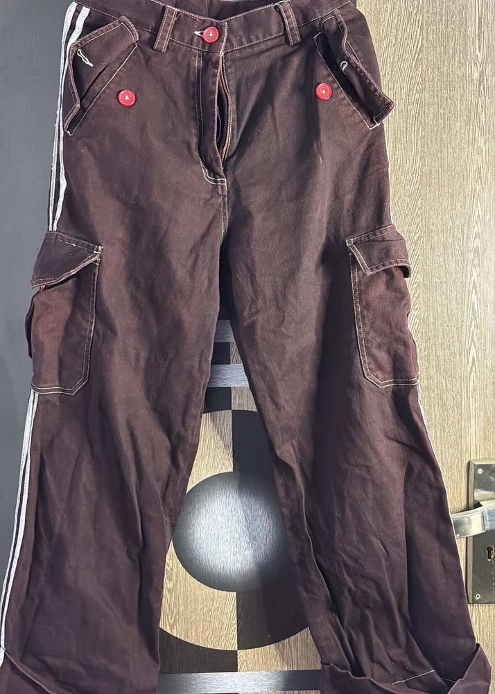 Brown Cargo Pants