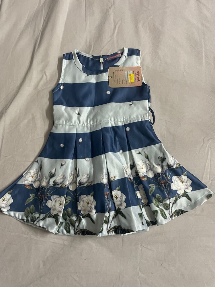 Kids Frock With Jacket