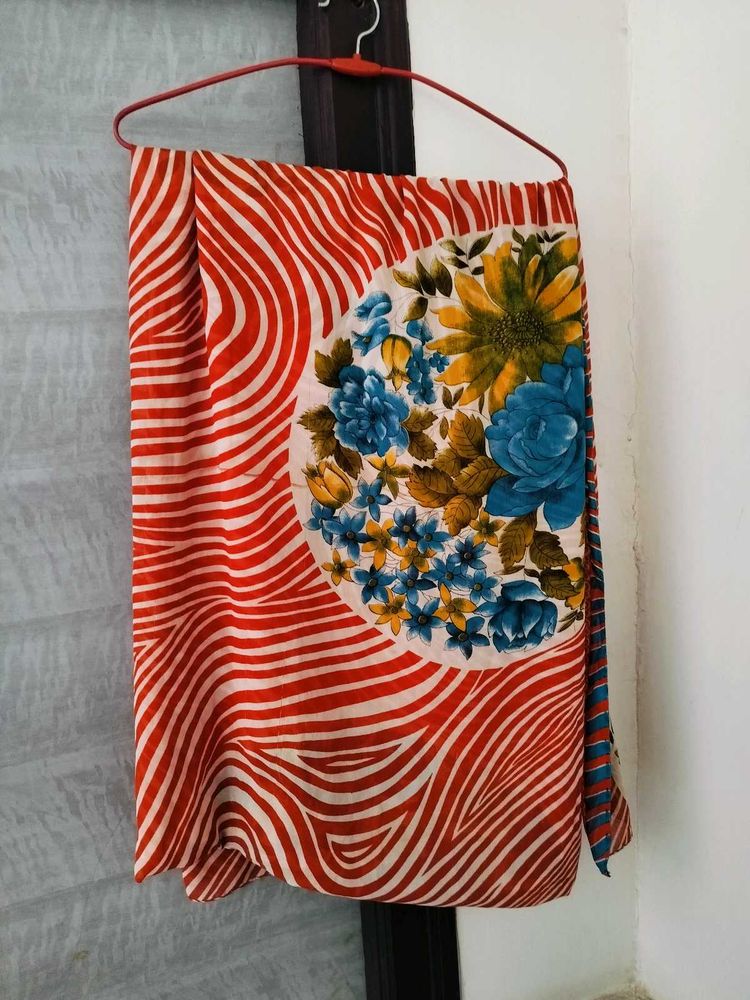 combo Floral Print saree