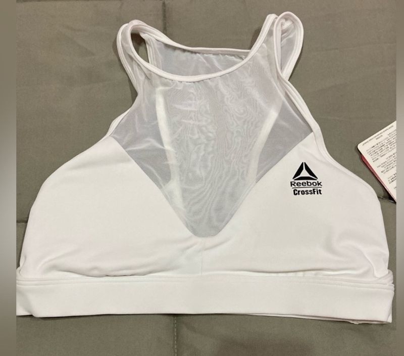 REEBOKWomen Sports lightly Padded Bra (White