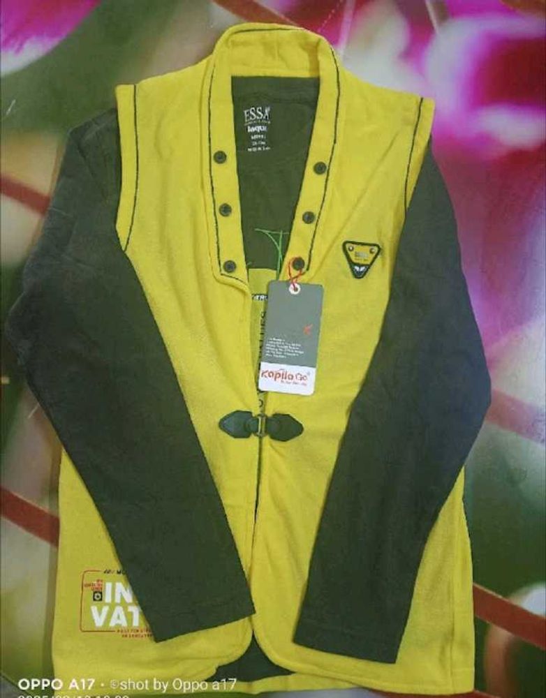 Pure Cotton Tshirt And Jacket For Boys