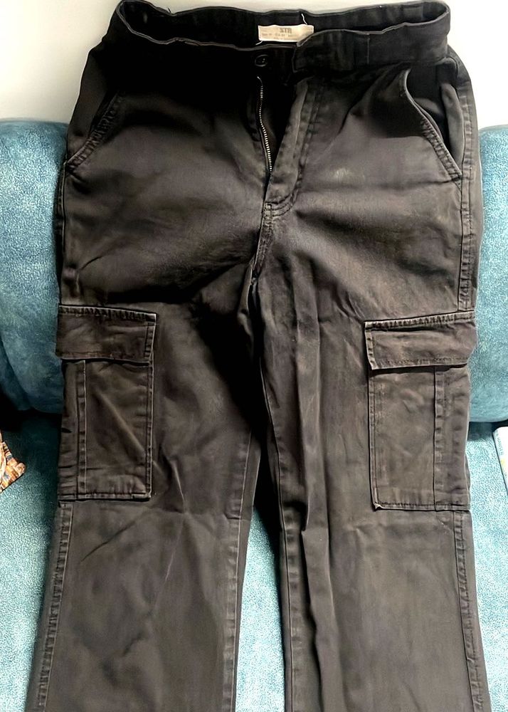 Black Cargo Pants