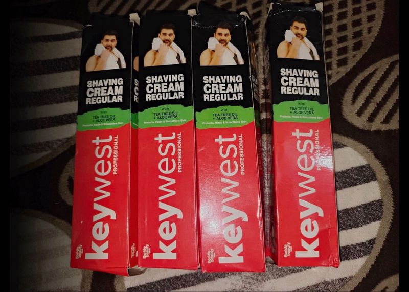 Keywest Professional Shaving Cream pack of 5