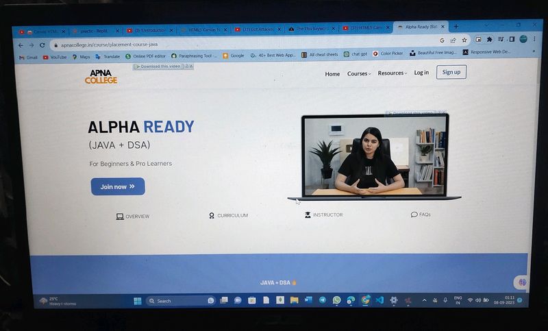 ALPHA JAVA (DSA) Course
