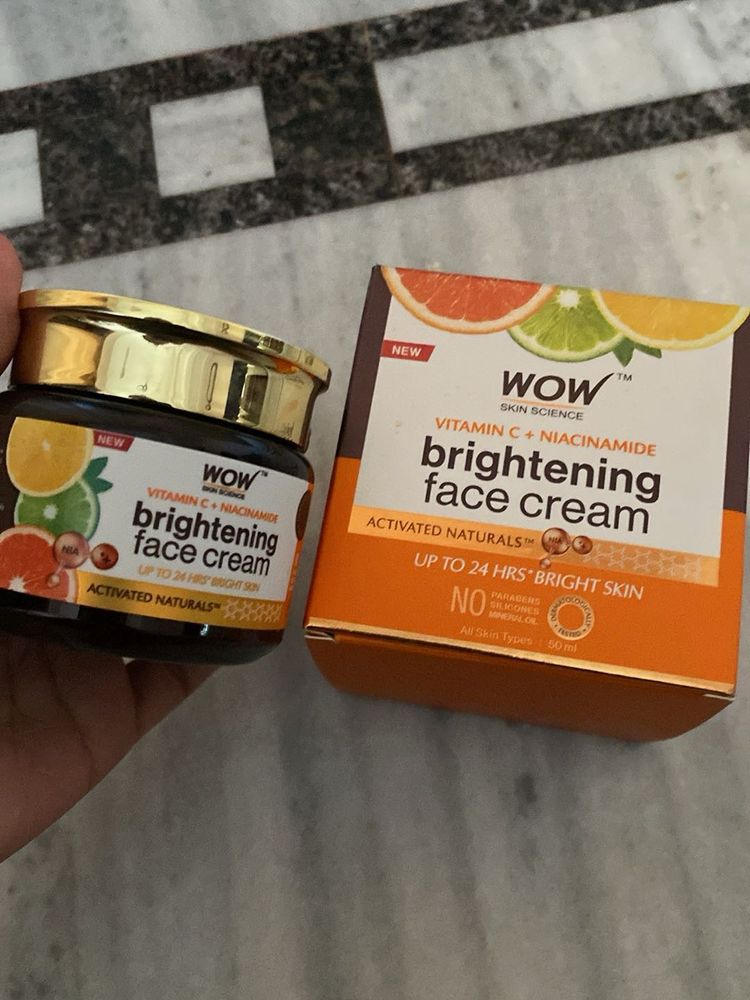 WOW Brightening Face Cream