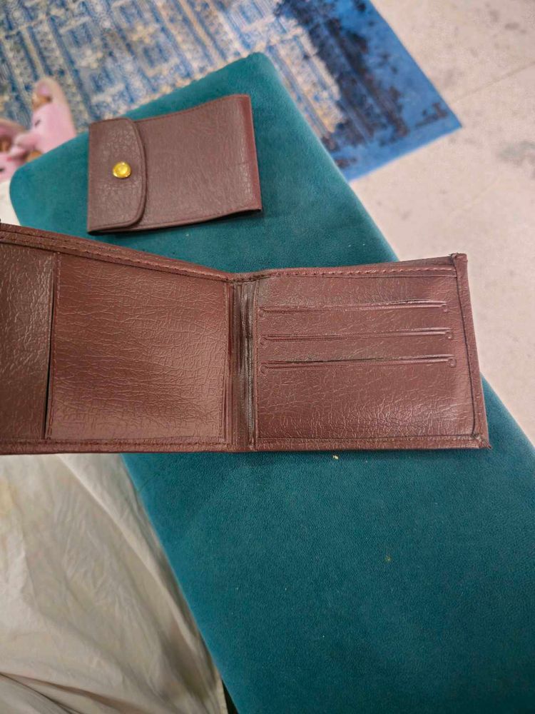 Unused Wallet Leather Pure