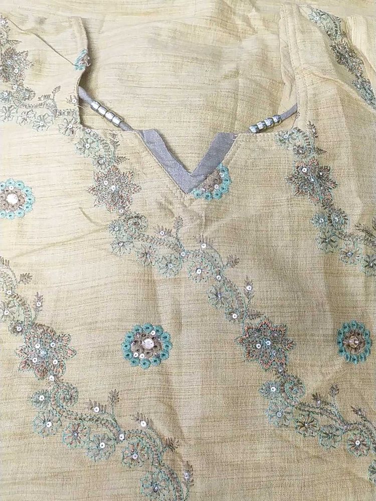 Ready To Wear Xxxl Suit Set With Dupatta