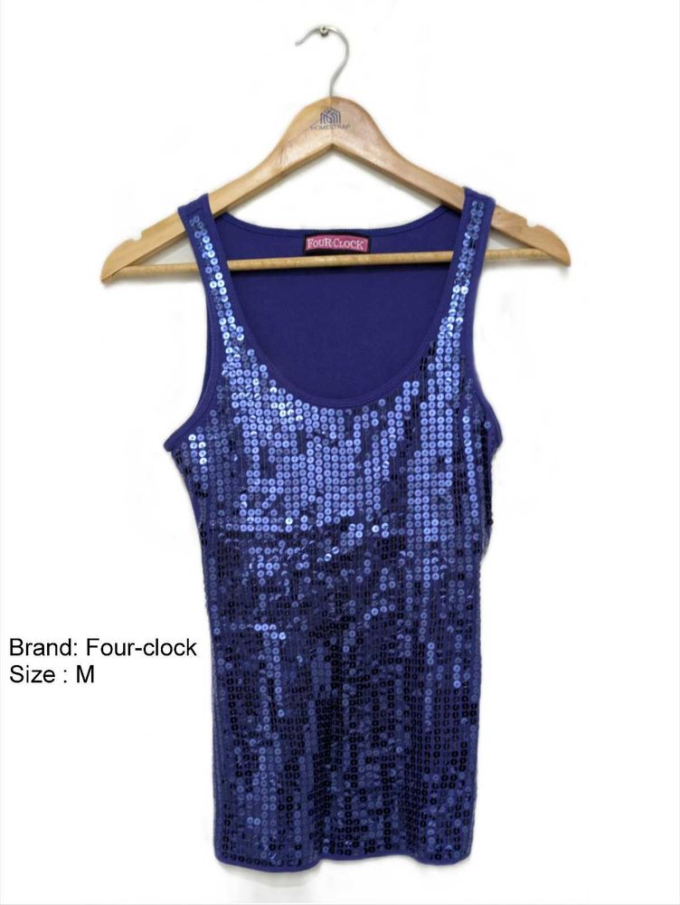 Sparkling Sequin Tank Top