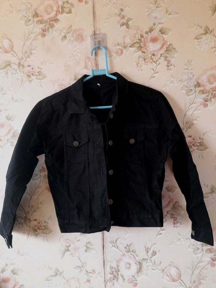 Black Denim Jacket