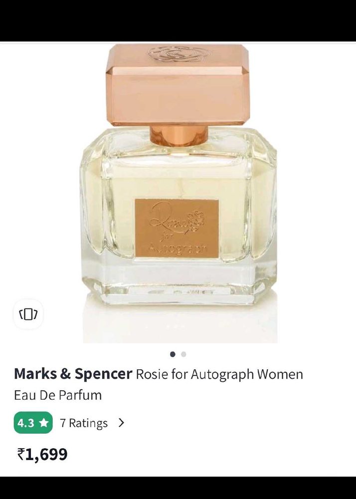 Rosie for Autograph Perfume marks and Spencers