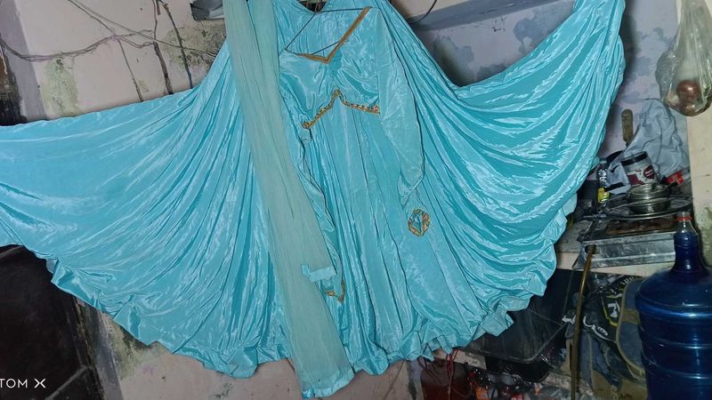 Heavy Silk Lahanga Choli With Dupatta