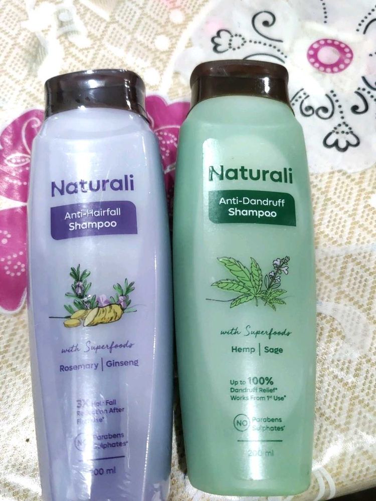 Naturali Anti- Hairfall And Dandruff Shampoo