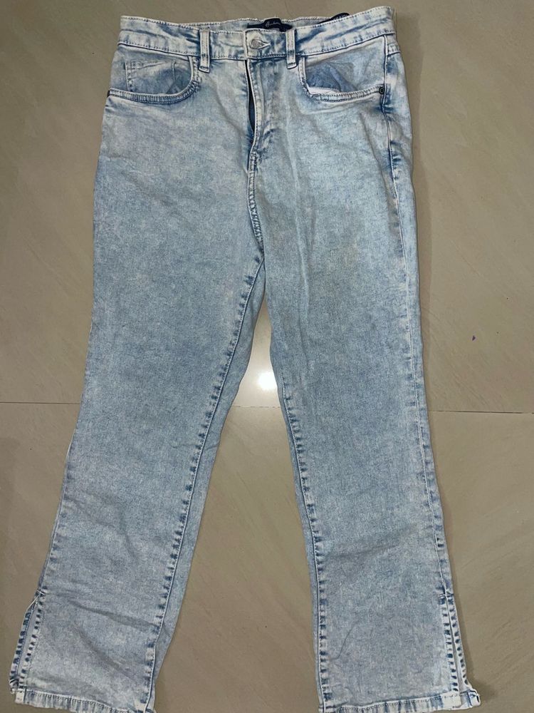 Light Wash Flare Jeans