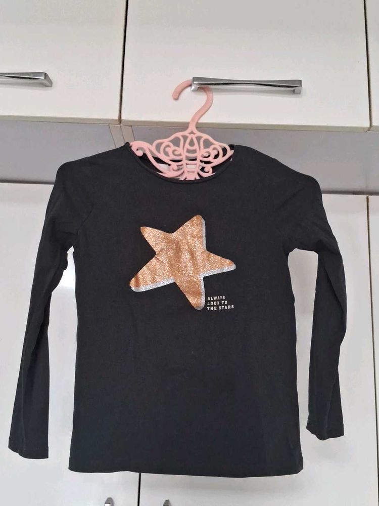 H&amp;M Full Sleeves Girls Tshirt