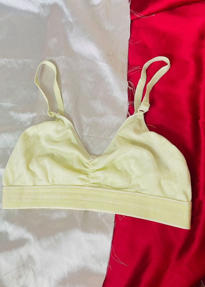 Victoria&#39;s Secret Bralette - Pale Yellow