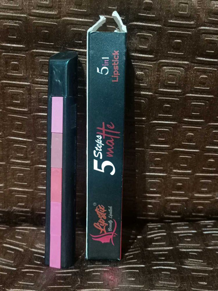 Lipsite 5-in-1 Nude Matte Lipstick