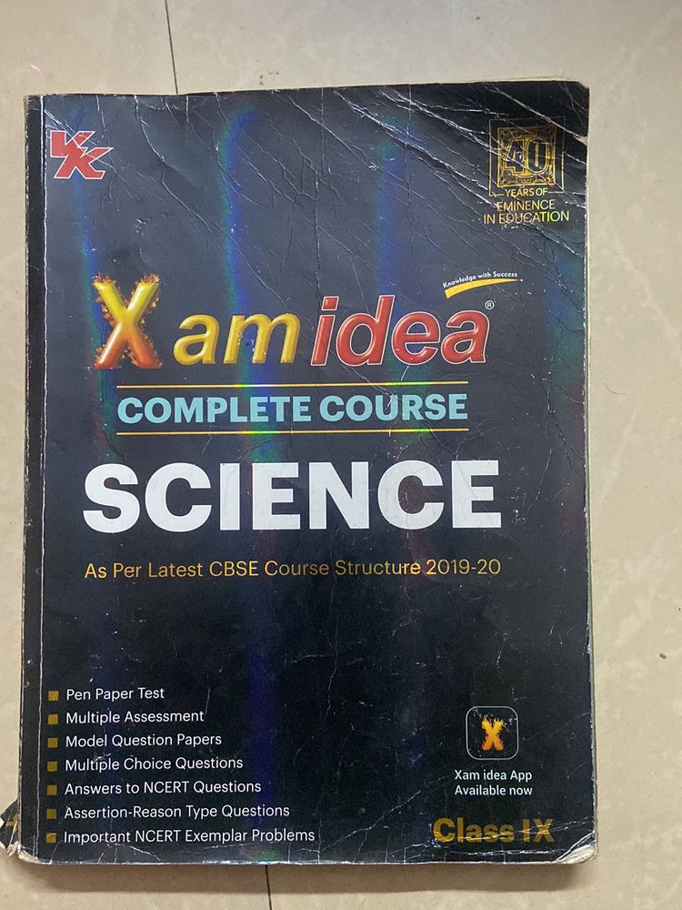 Class 9 Science Xam Idea.