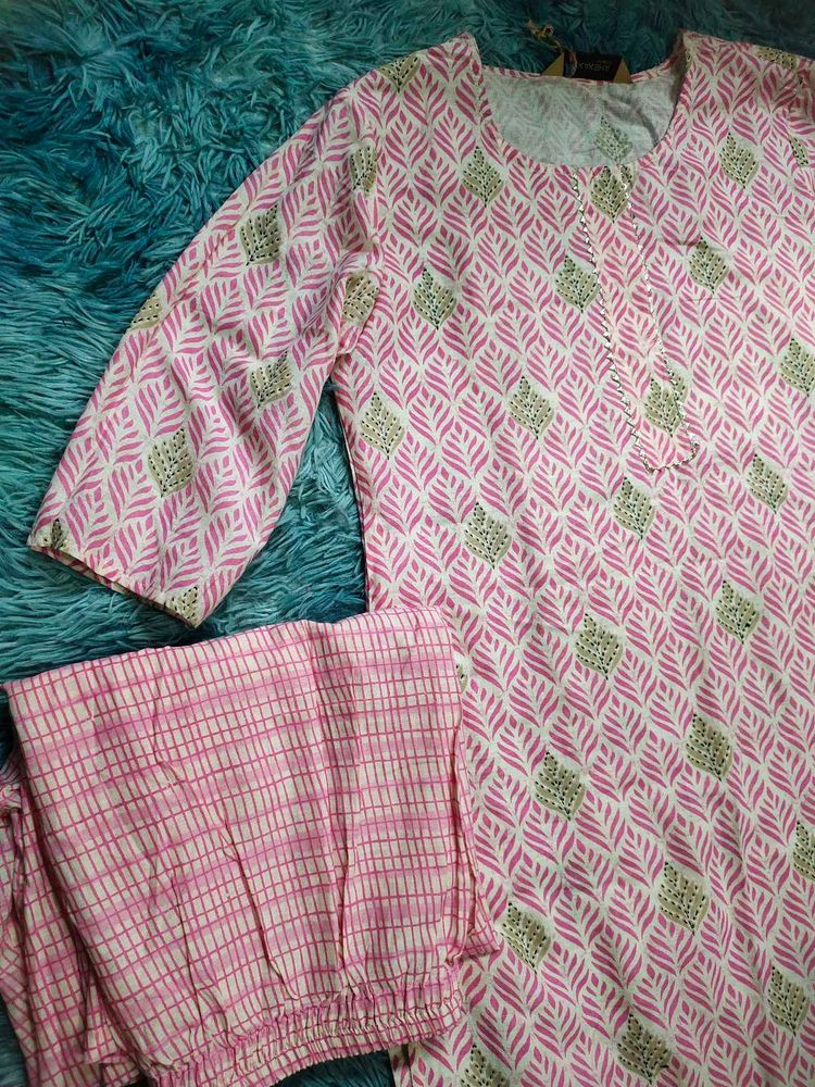 Printed Kurta Set