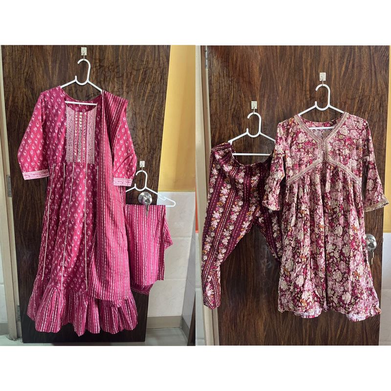 Combo 32 Bust Kurta Sets For Women