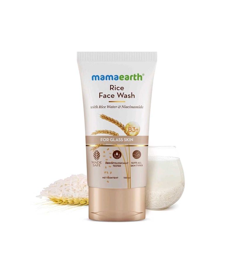 Mamaearth Rice Face Wash  Quantity - 150 ML
