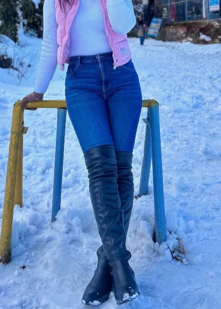 Bershka High Waist Skinny Jeans