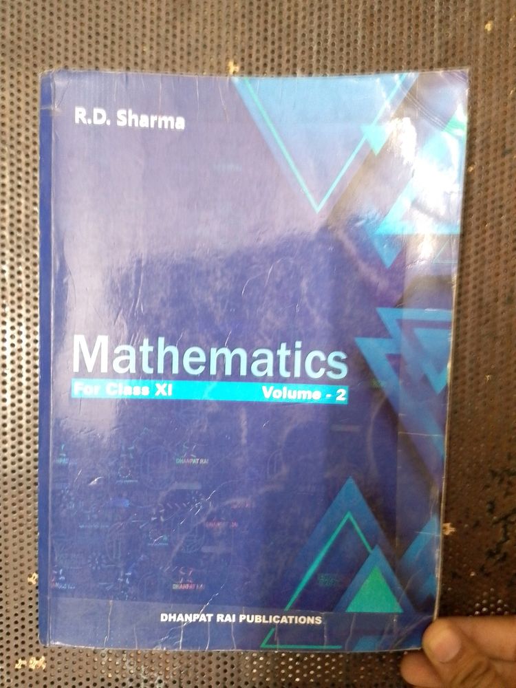 Mathematics Class 11 R D Sharma Volume 2
