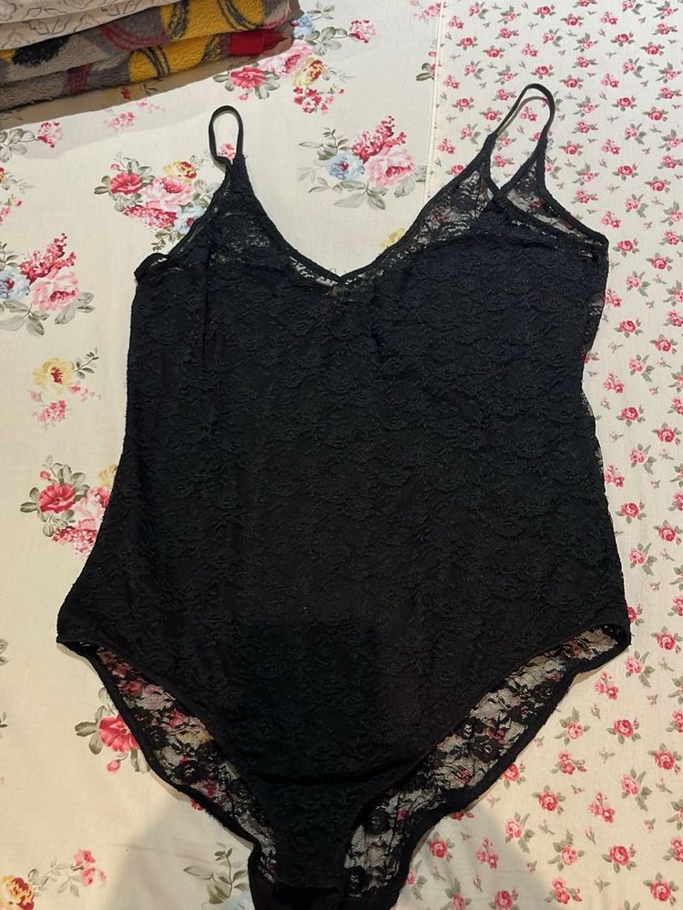 Spegetti Strap H N M Body Suit