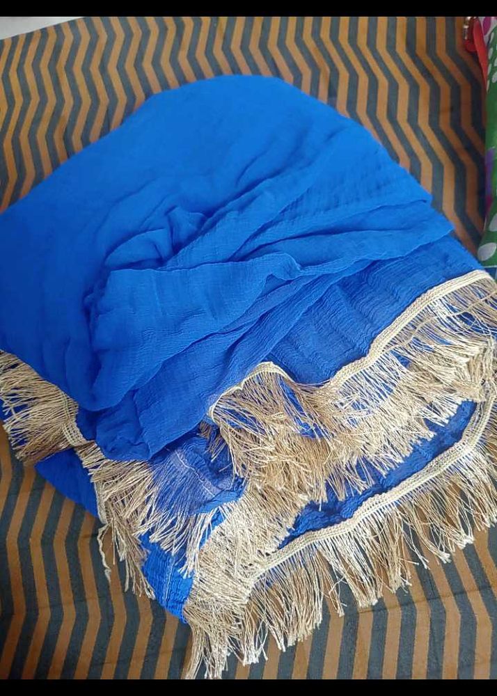 Elegant Blue Dupatta