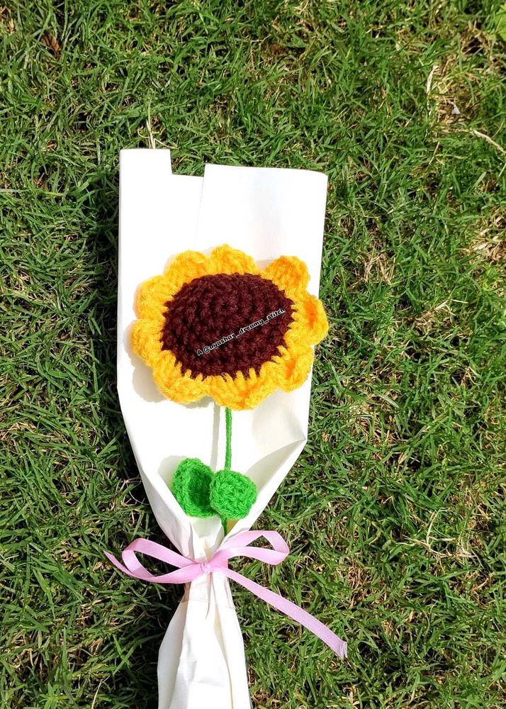 Crochet Blooming Sunflower 🌻