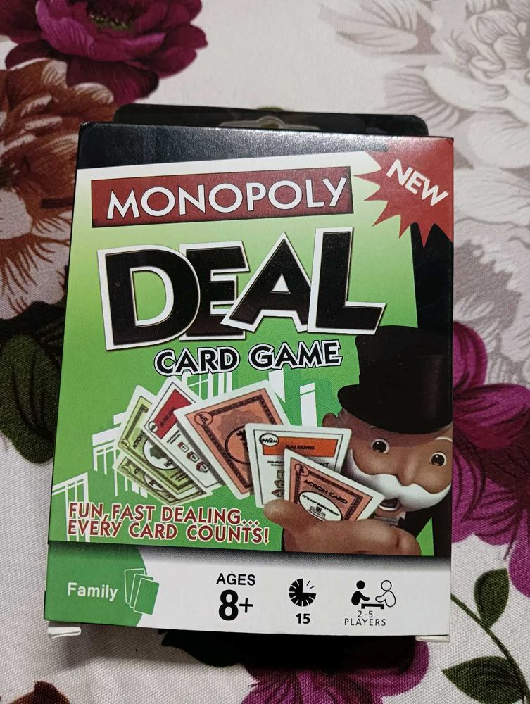 Monopoly Deal Card Game - Fun for All Ages!