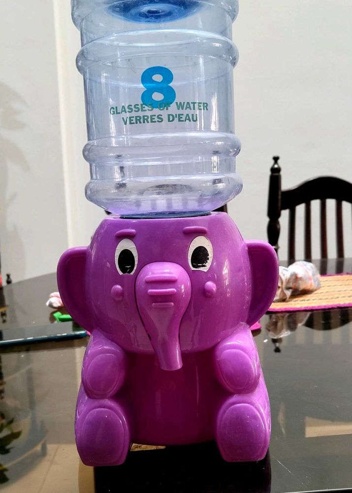 🐘 Purple Elephant Water Dispenser 🚰